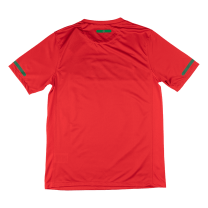 Retrô Portugal Casa Camisa 2010 Vermelho