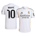 Jogador MBAPPÉ #10 Real Madrid Casa Futebol Camisas 2025/26 Branco