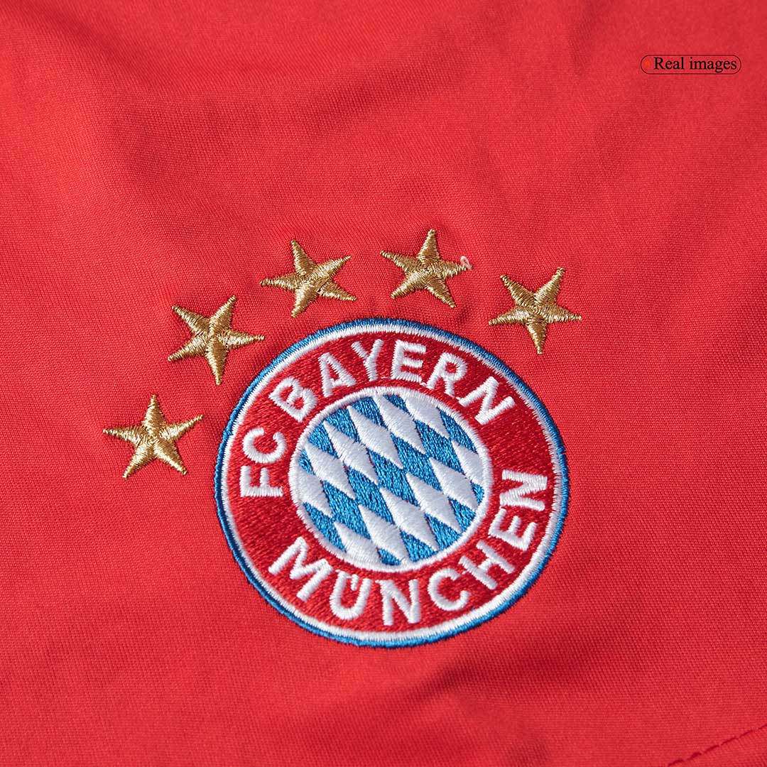 Bayern Munich 
Casa 
 Camisa 
Conjunto (Camisa + Calções + Meias) 
2025/26 
Vermelho