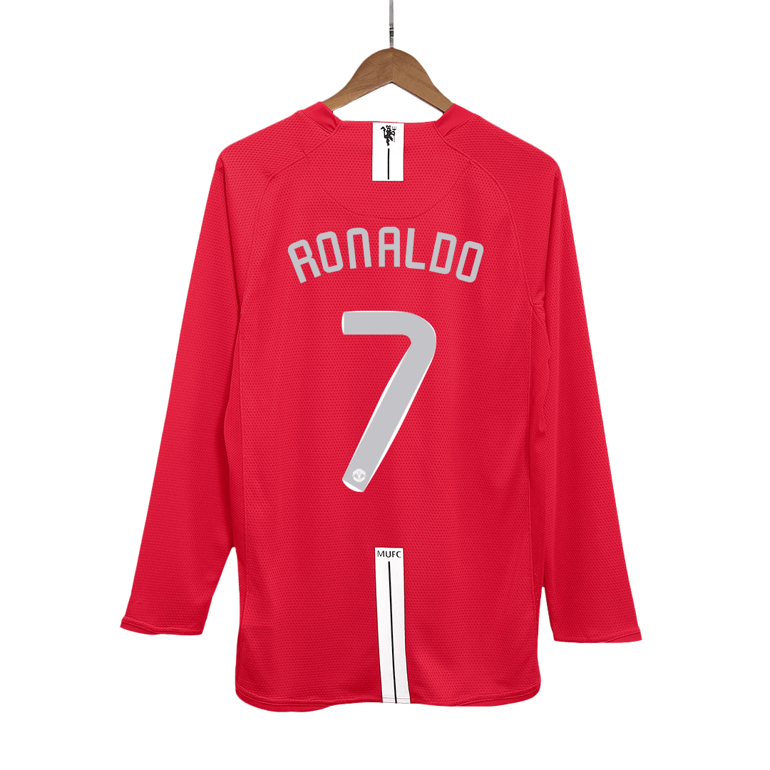 Manchester United Retro Football Shirt #7 RONALDO 2007/08 - UCL Final