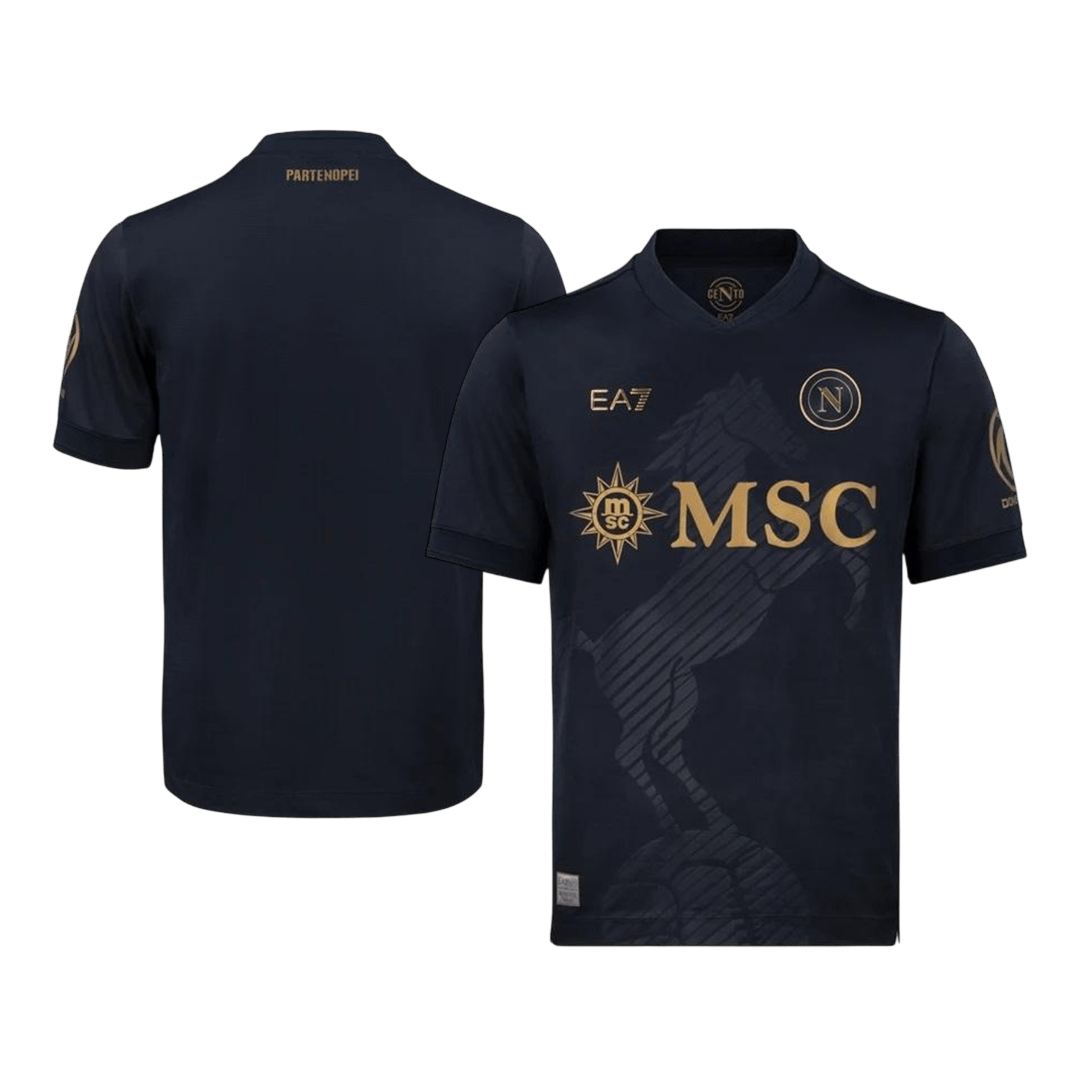 Napoli Terceira Camisa 2026/27 Preto