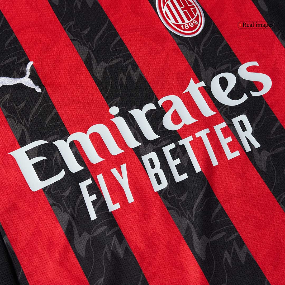 AC Milan 
Casa 
 Camisa 
Conjunto (Camisa + Calções + Meias) 
2025/26