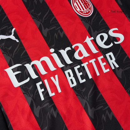 AC Milan 
Casa 
 Camisa 
Conjunto (Camisa + Calções + Meias) 
2025/26