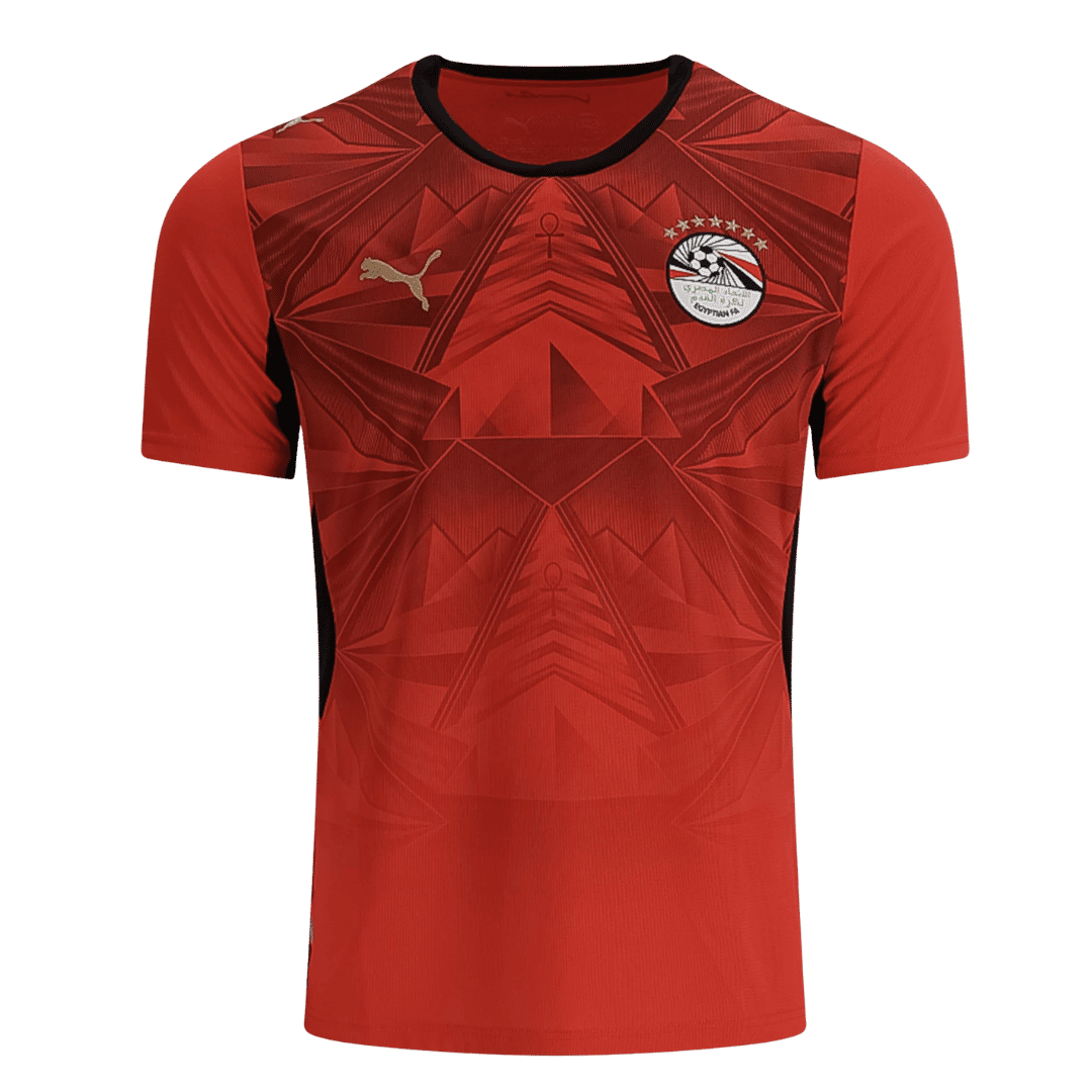Egypt Casa Copa do Mundo Camisa 2026 Vermelho - camisola de futebol para adeptos em