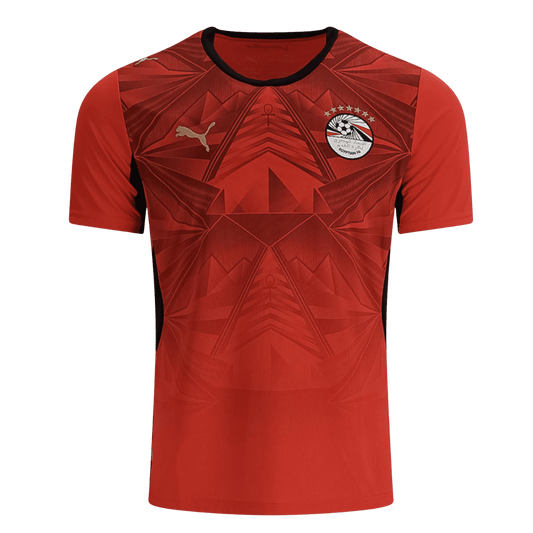 Egypt Casa Copa do Mundo Camisa 2026 Vermelho - camisola de futebol para adeptos em
