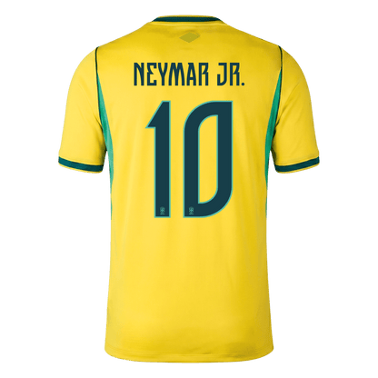NEYMAR JR. #10 Brazil Casa Copa do Mundo Camisa 2026 Amarelo