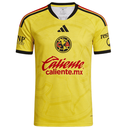 Versão do Jogador Club America Casa Futebol Camisas 2026/27 Amarelo