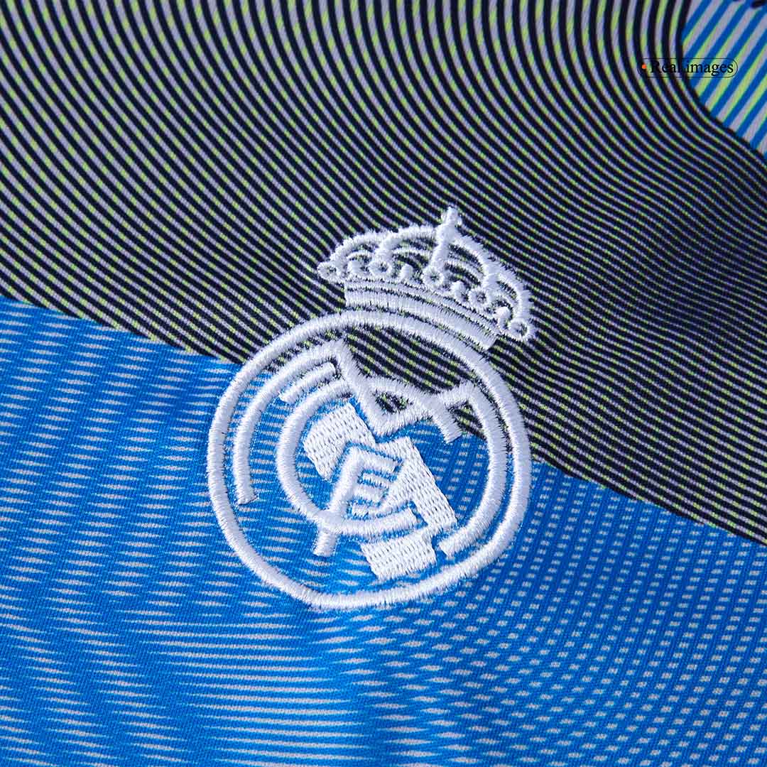 Real Madrid Pré-Jogo Futebol Camisa 25/26 Azul
