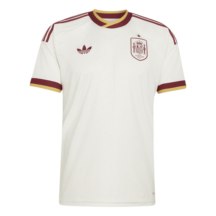 Spain Fora Camisa Copa do Mundo 2026 Branco - camisola de futebol para adeptos em Portugal