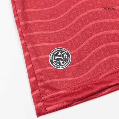 Versão do Jogador B.FERNANDES #8 Portugal Casa World Cup Futebol Camisas 2026 Vermelho