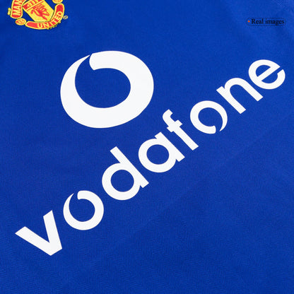 Retrô Manchester United Fora Camisa 2005/06 Azul