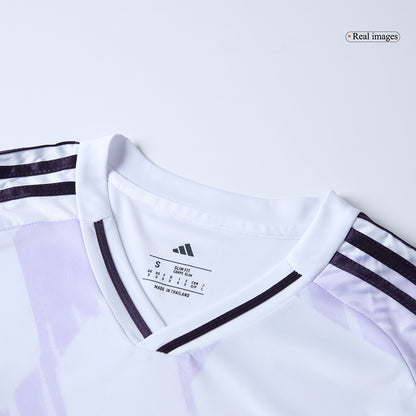 Manchester United Fora Camisa Conjunto (Camisola + Calções) 2025/26- Branco