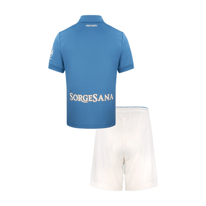 Napoli Infantil 
 Casa Futebol Camisa 2026/27 Azul