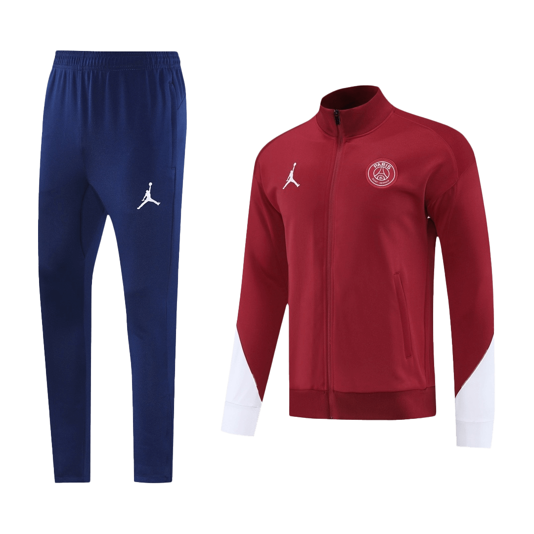 PSG Treino Jaqueta Conjunto (Jaqueta + Calças) 2025/26 Vermelho