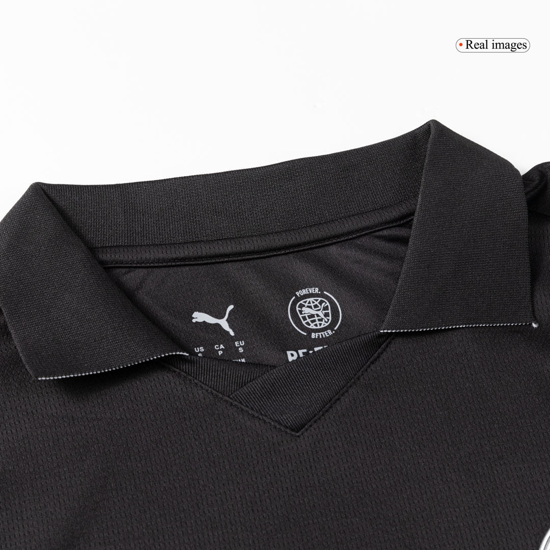 REIJNDERS #4 Manchester City Fora Camisa 2025/26 Preto