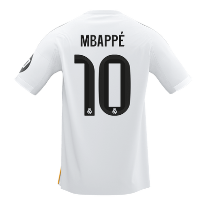 【Super Qualidade】MBAPPÉ #10 Real Madrid
 Casa Futebol Camisa 2025/26 Branco