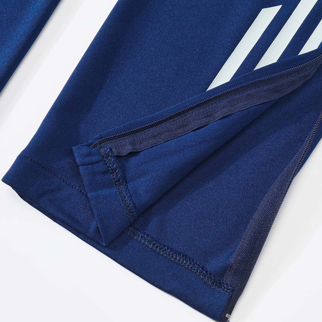 Arsenal Zíper Moletom Conjunto (Top+Calças) 2025/26 Branco