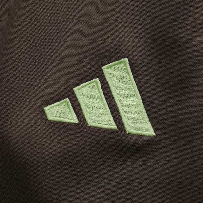 Real Madrid Zíper Moletom Conjunto (Top+Calças) 2025/26 Verde