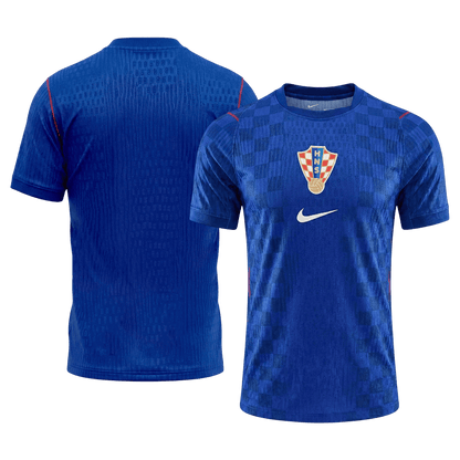Versão do Jogador MODRIĆ #10 Croatia Fora Copa do Mundo Futebol Camisas 2026 Azul
