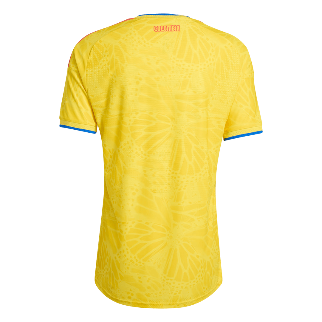 Colombia Casa World Cup Futebol Camisas 2026 Amarelo