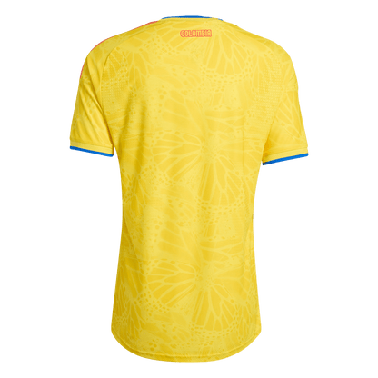 Colombia Casa World Cup Futebol Camisas 2026 Amarelo
