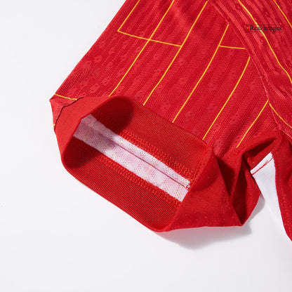 Camisola de futebol Liverpool Home Champions 24/25 - Versão Jogador