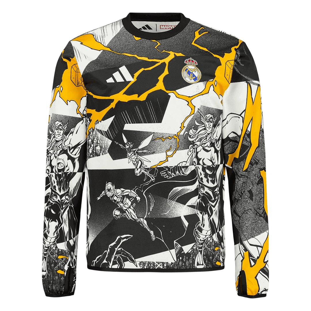 Real Madrid Manga comprida Camisa 2025/26 camisola de futebol