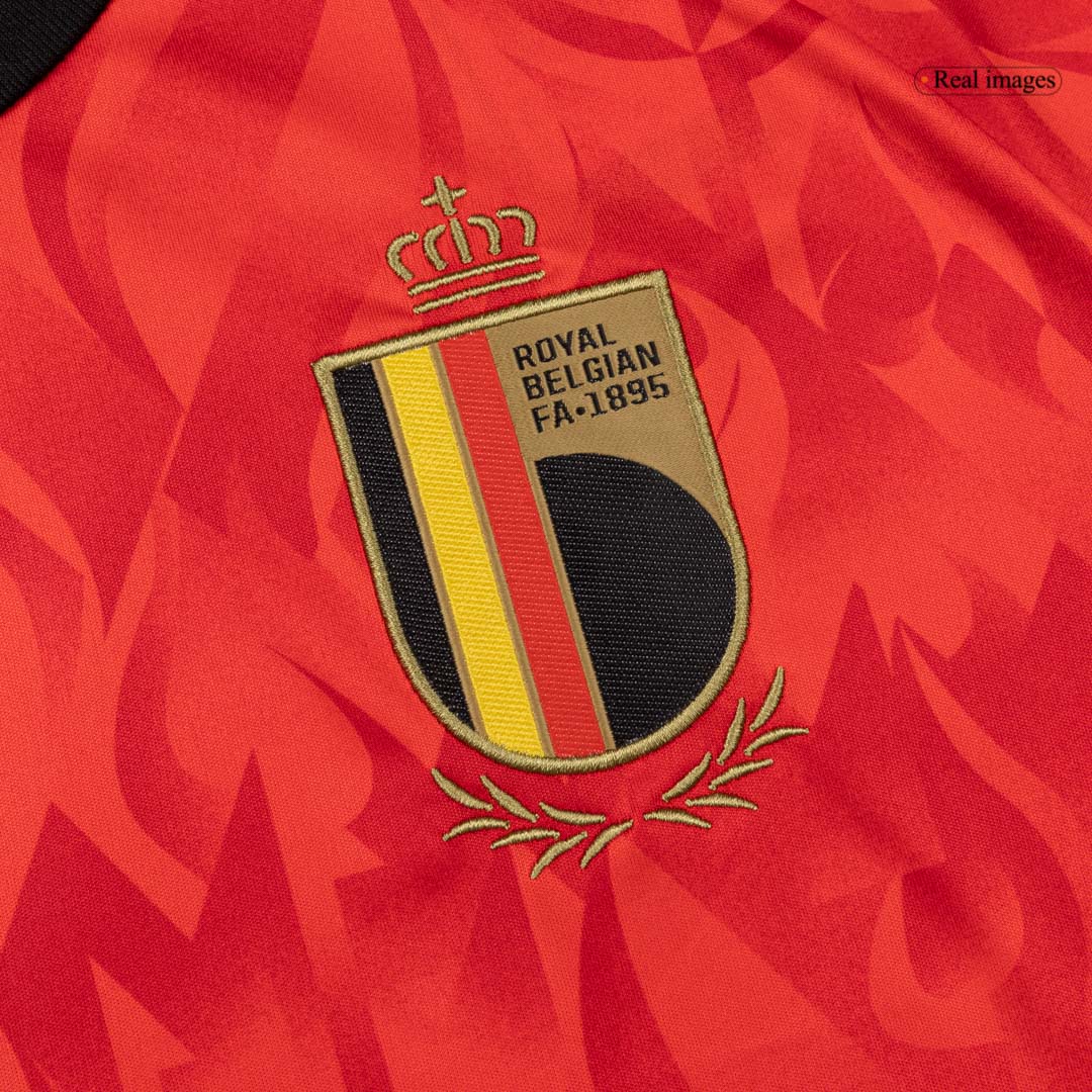 LUKAKU #9 Bélgica Casa Copa do Mundo Camisa 2026 Vermelho