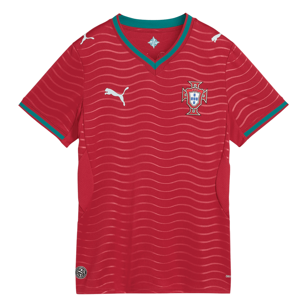 Mulheres Portugal Principal Camisa World Cup 2026 Vermelho