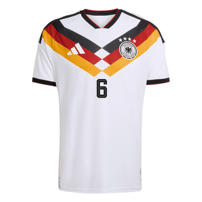 Jogador KIMMICH #6 Germany Casa World Cup Futebol Camisas 2026 Branco
