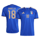 BARELLA #18 Italy Casa Camisa 2026 Azul