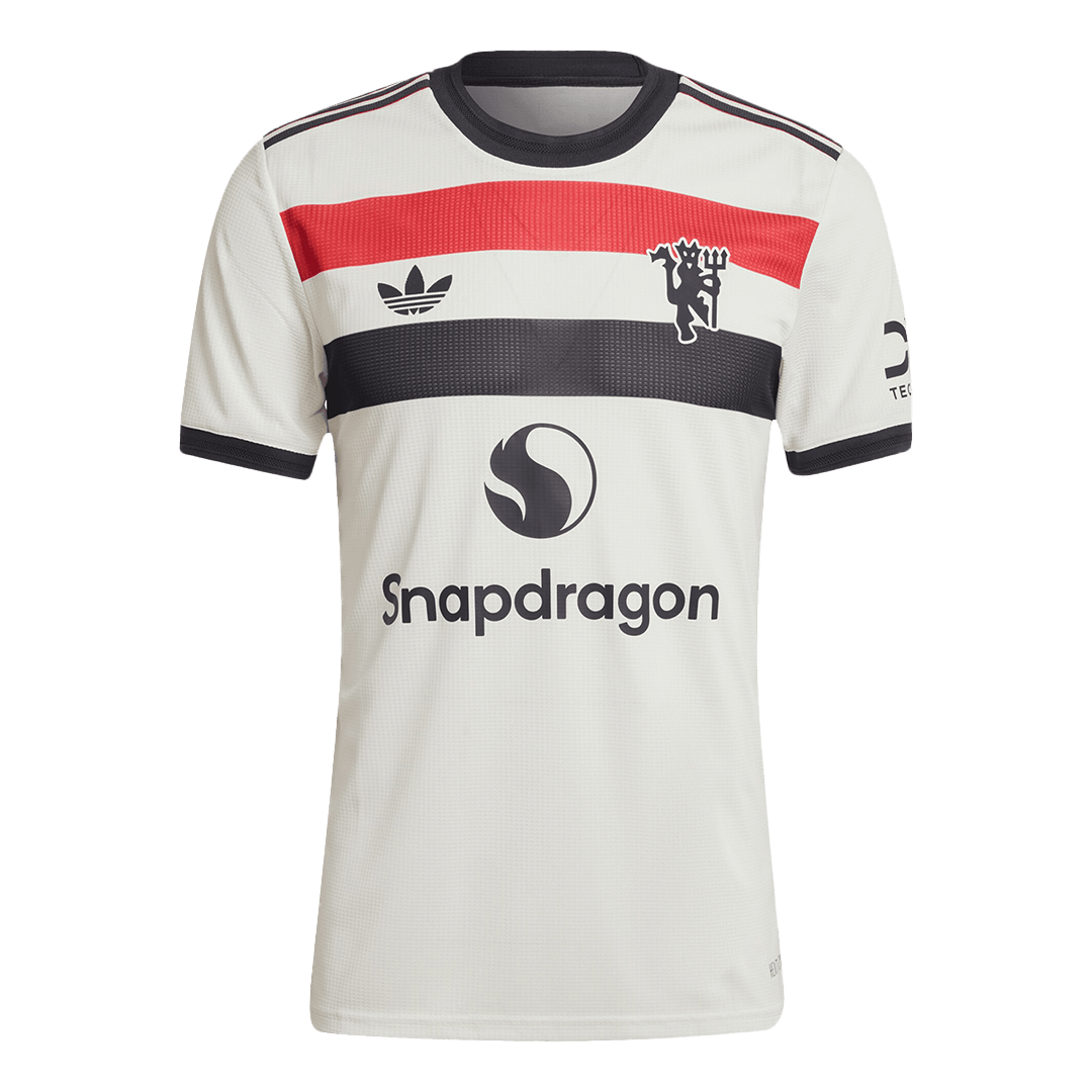 Camisola de futebol autêntica GARNACHO #17 Manchester United Third Away 2024/25