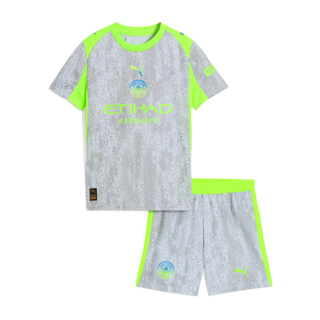 Manchester City Infantil 
 Terceira 2025/26 Cinza