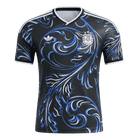 Versão do Jogador Argentina Fora World Cup Futebol Camisas 2026 Preto