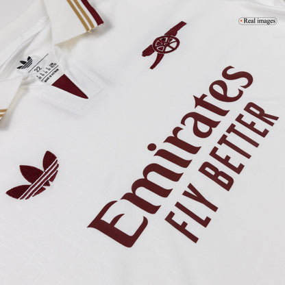 Arsenal Infantil 
 Fora Terceira Futebol Camisa Conjunto (Camisa+Shorts+Meias) 2025/26 Branco