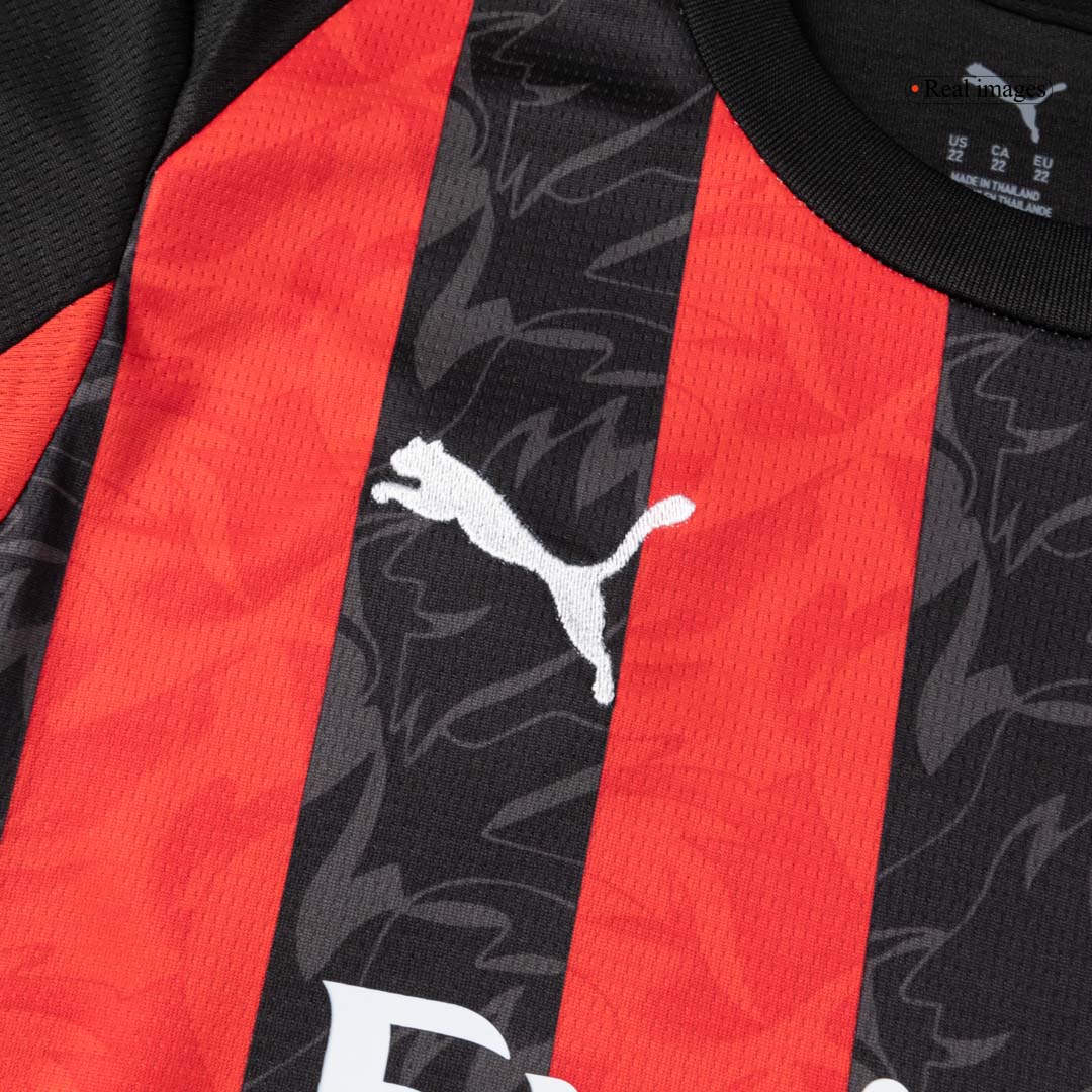 AC Milan 
Casa 
 Camisa 
Conjunto (Camisa + Calções + Meias) 
2025/26
