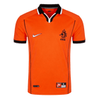 Retrô Netherlands Casa Copa do Mundo Camisa 1998 Laranja