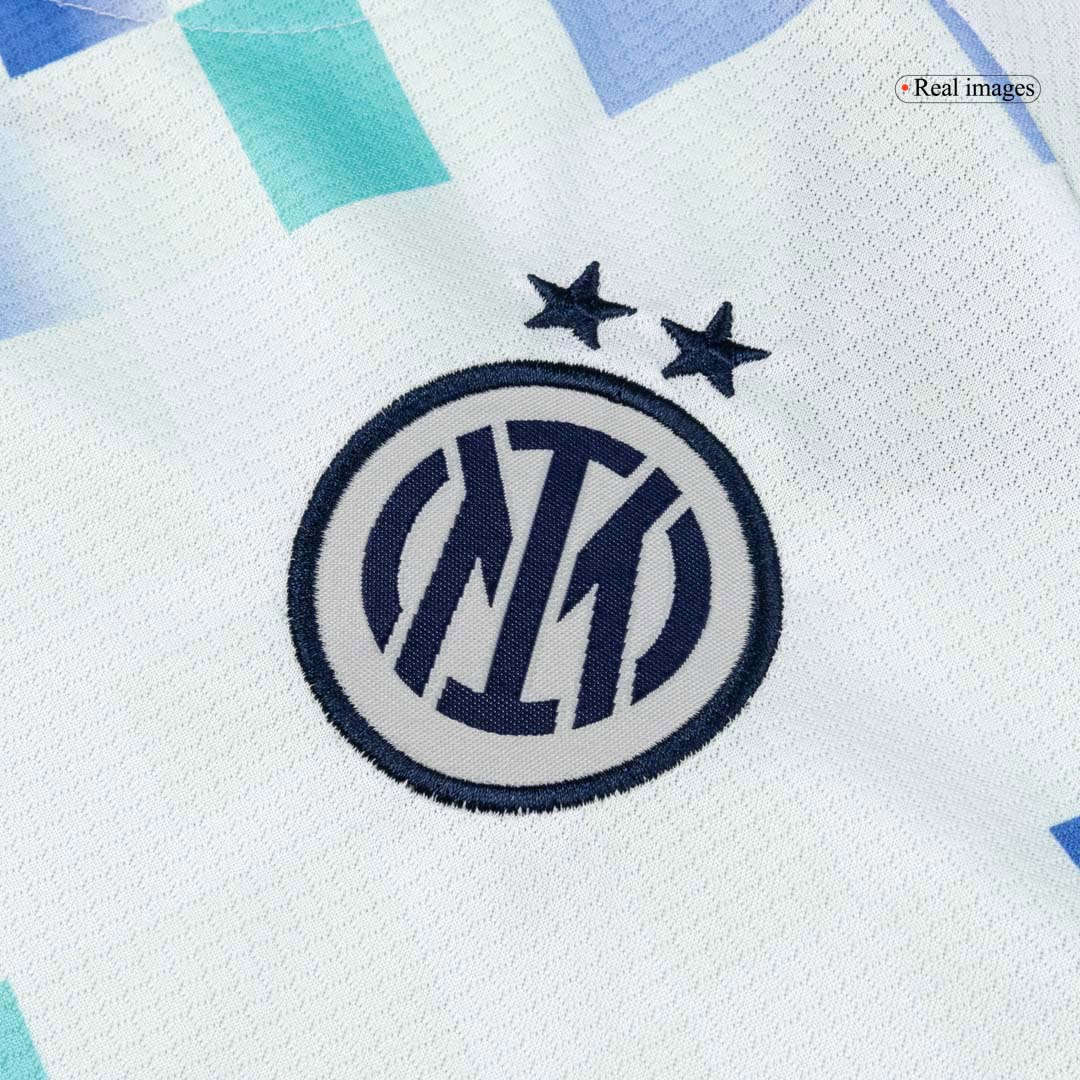 Inter Milan 
 Fora 
Camisas Infantis 
Conjunto 2025/26 
 Branco