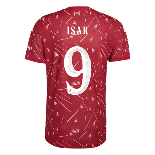 Versão do Jogador ISAK #9 Liverpool Casa Futebol Camisas 2026/27 Vermelho - UCL