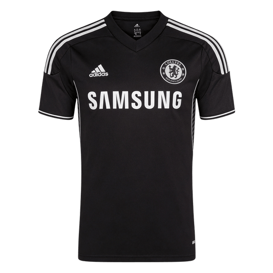 Retrô Chelsea Terceira Camisa 2013/14 Preto