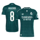 Versão do Jogador VALVERDE #8 Real Madrid Fora Futebol Camisas 2026/27 Verde