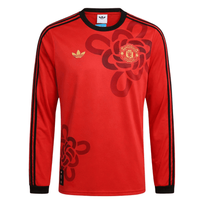 Manchester United Manga comprida Camisa 2025/26 Vermelho camisola de futebol