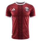 Versão do Jogador Catar Casa Copa do Mundo Futebol Camisas 2026 Vermelho