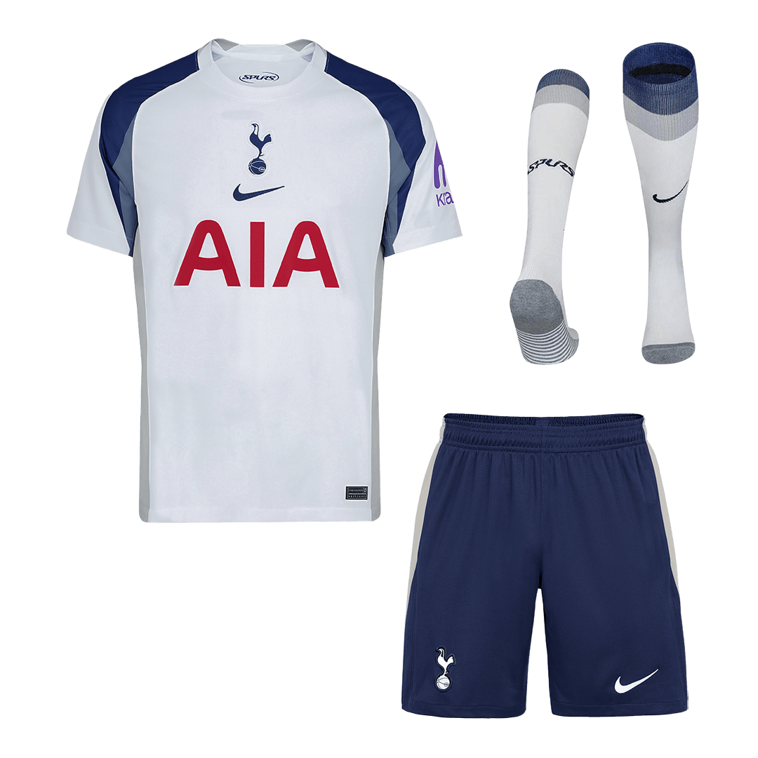 Tottenham Hotspur Casa Camisa Conjunto(Camisa+Calções+Meias) 2025/26 Branco