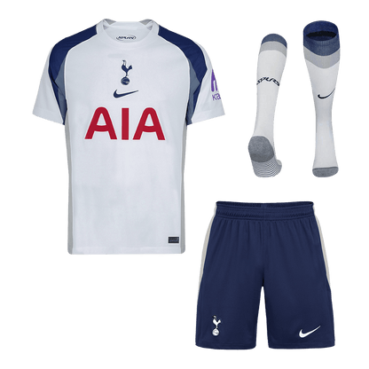 Tottenham Hotspur Casa Camisa Conjunto(Camisa+Calções+Meias) 2025/26 Branco