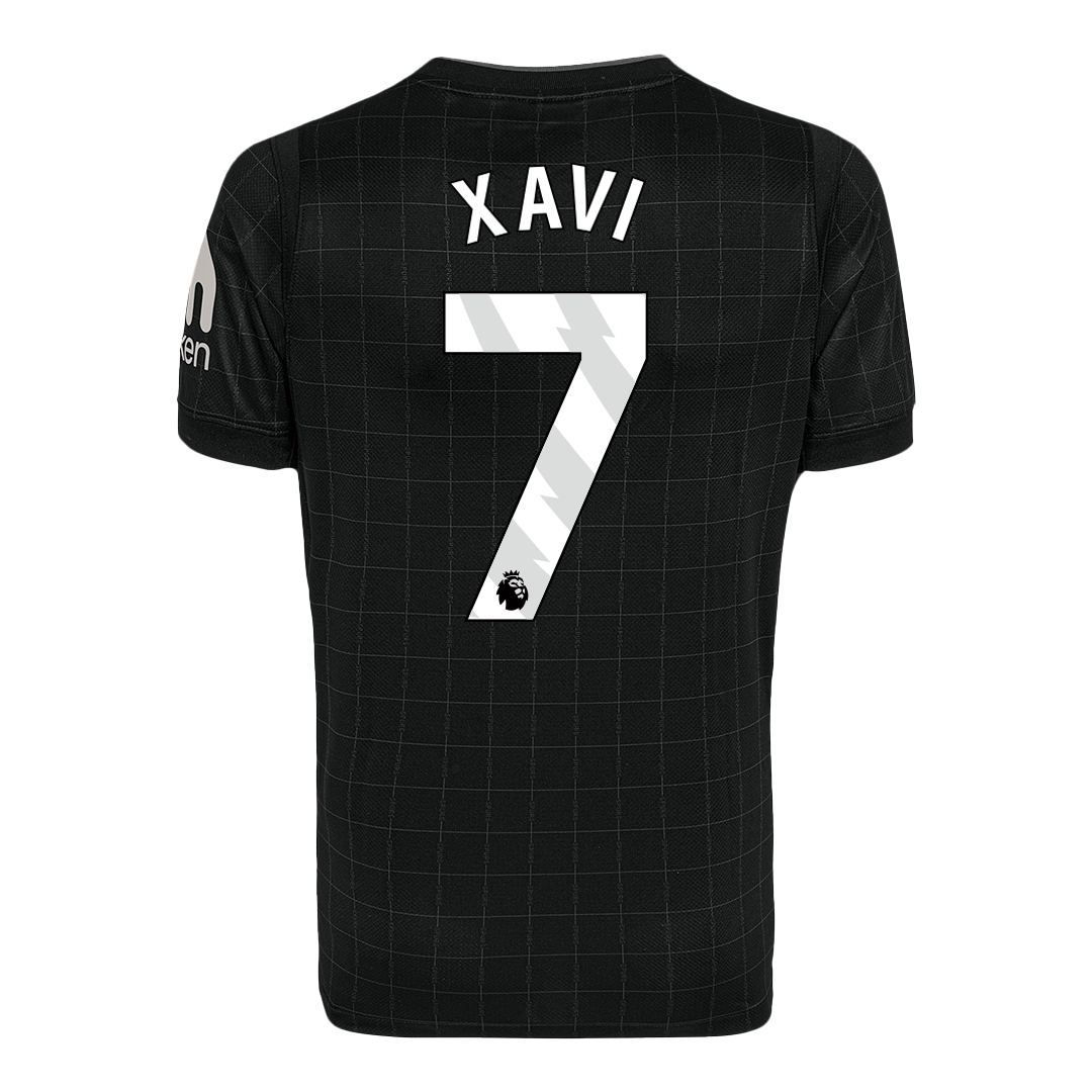 XAVI #7 Tottenham Hotspur Fora Camisa 2025/26- Preto