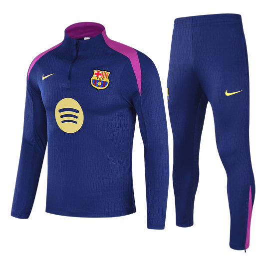 Barcelona Infantil Zíper Moletom Conjunto (Top+Pants) 2025/26