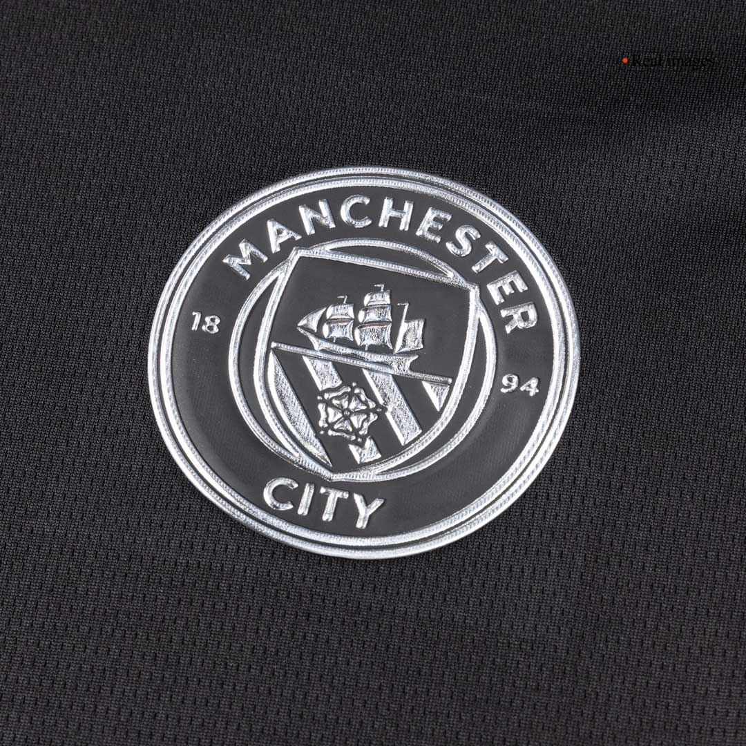 REIJNDERS #4 Manchester City Fora Camisa 2025/26 Preto