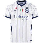 Versão do Jogador Inter Milan Fora Futebol Camisas 2026/27 Branco