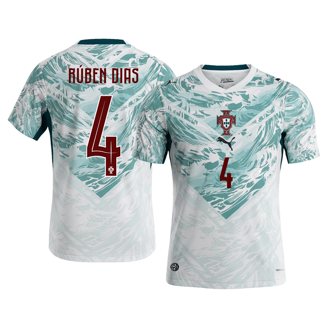 RÚBEN DIAS #4 Portugal Fora Copa do Mundo Camisa 2026